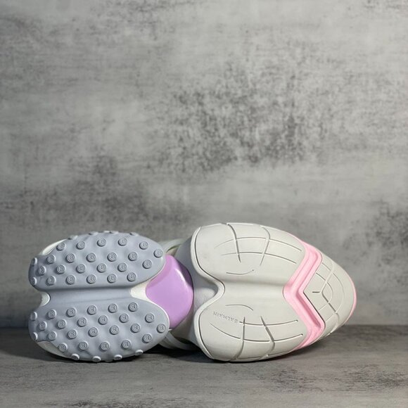 Balmain "Multicolor" Unicorn Low-Top Leather Height-Booster - Picture 5 of 9